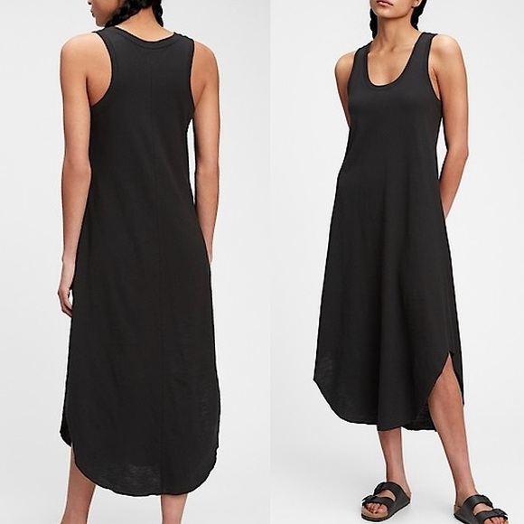 GAP Dresses & Skirts - Gap Scoopneck Sleeveless Midi Dress